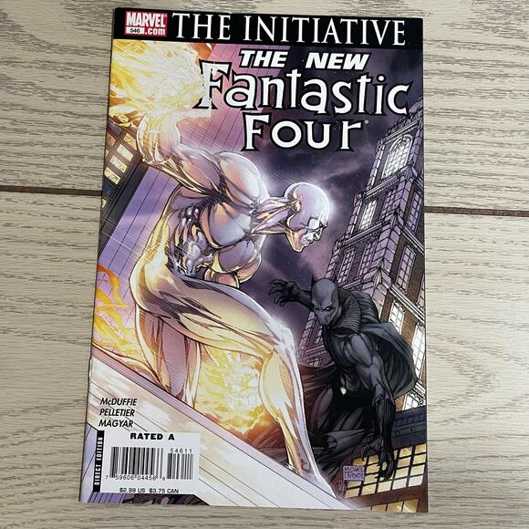 Marvel 2007 The New Fantastic Four 7 Comic Book Lot The Initiative 544-550 - Picture 4 of 8